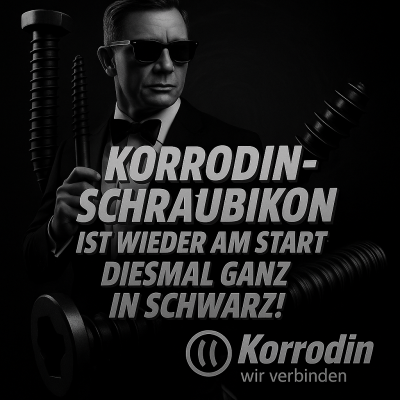Korrodin Screw Icon: Black Screw Finishes – Black Oxide Treatment and Chemical Blackening