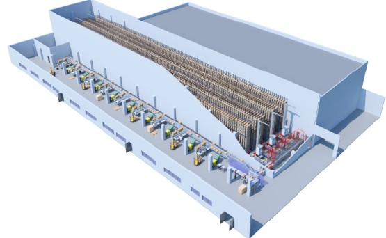 Neubau in Altdorf: Klinkhammer realisiert automatisches Klein-teilelager für Korrodin